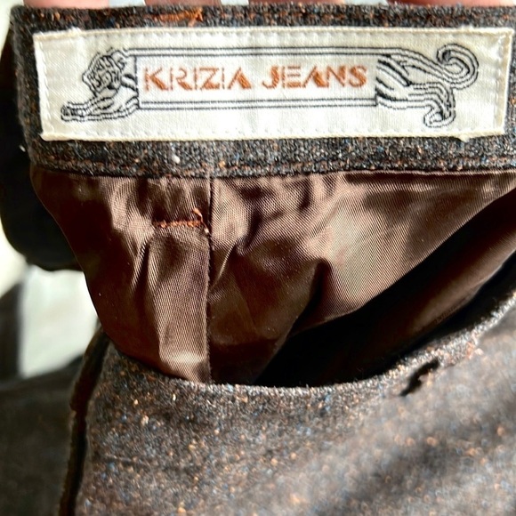 VTG Krizia,What a Find!These Pants are Absolutely Fun,Funky & Fabulous, Size 44 - Picture 7 of 14